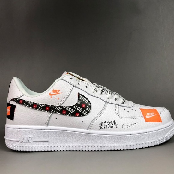 nike air force 1 just do it white for sale